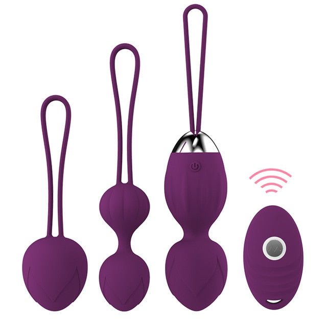 Wireless Remote Control Kegel Vibrating Egg