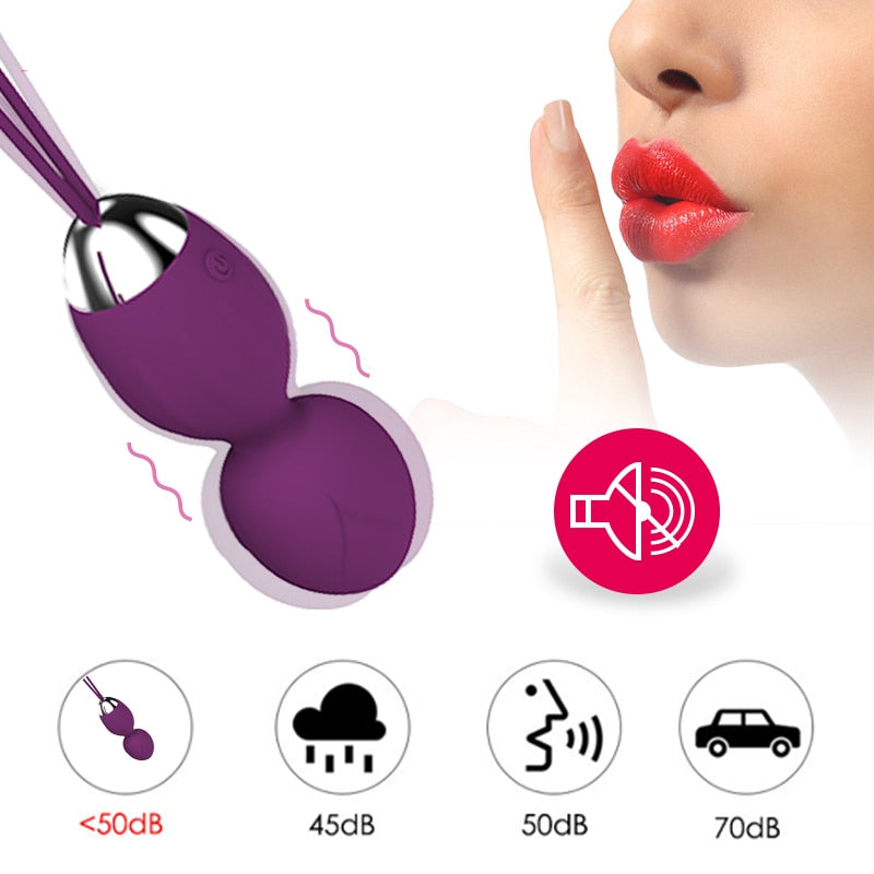 Wireless Remote Control Kegel Vibrating Egg