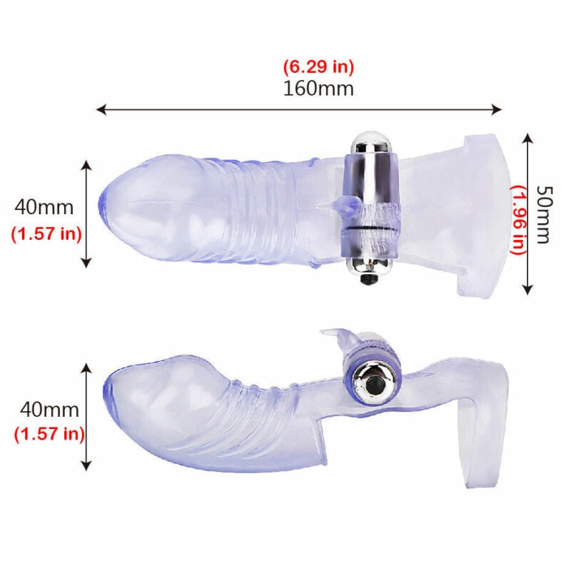 Finger Sleeve Vibrator G Spot Massager